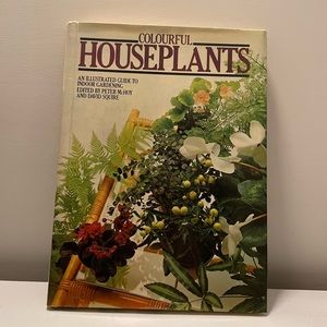 Vintage Colourful Houseplants Book